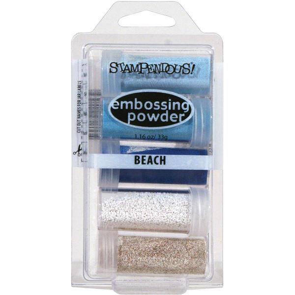 Stampendous Embossing Kit Beach (5 pkg)