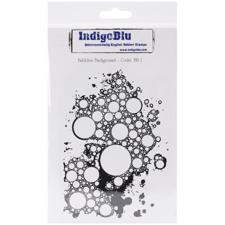 IndigoBlu Cling Stamp - Bubbles Background