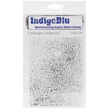 IndigoBlu Cling Stamp - Crackleglaze Background