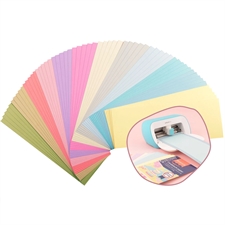 Vaessen Creative Florence 4½x12" Cardstock Multipack Smooth - Pastels (60 ark) - (smalle ark)