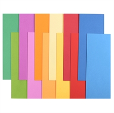 Vaessen Creative Florence 4½x12" Cardstock Multipack Smooth - Basic (60 ark) - (smalle ark)