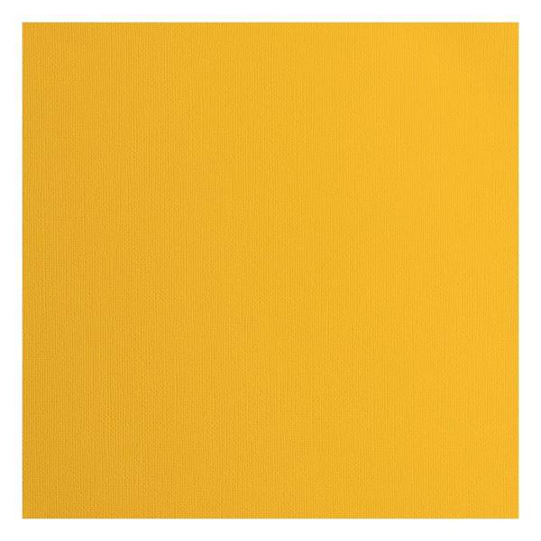 Vaessen Creative Florence Cardstock 12x12" - Canvas Texture / Honey