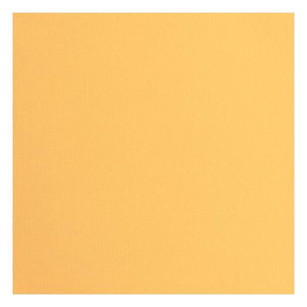 Vaessen Creative Florence Cardstock 12x12" - Canvas Texture / Peach
