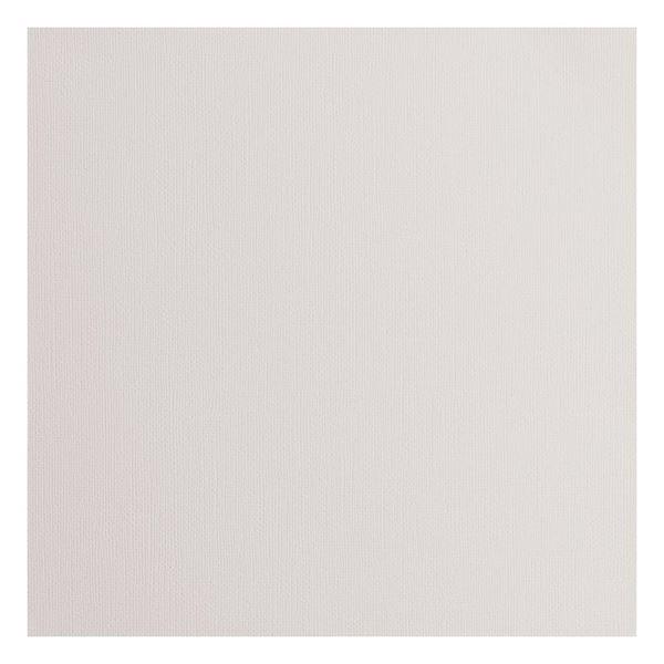 Vaessen Creative Florence Cardstock 12x12" - Canvas Texture / Cool Grey