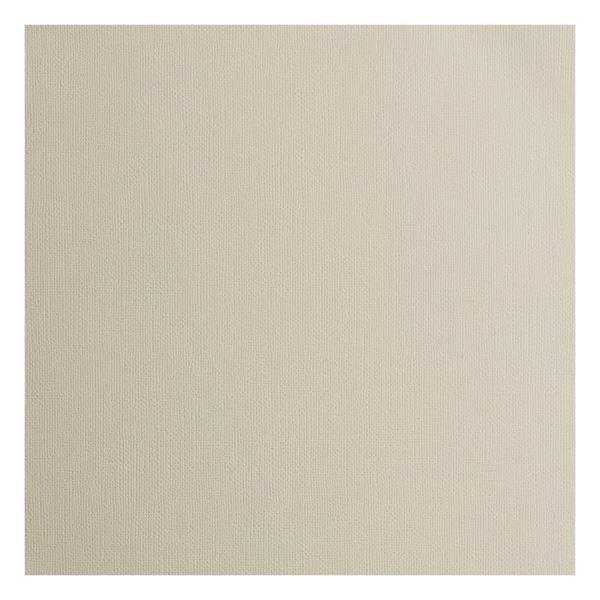 Vaessen Creative Florence Cardstock 12x12" - Canvas Texture / Mouse