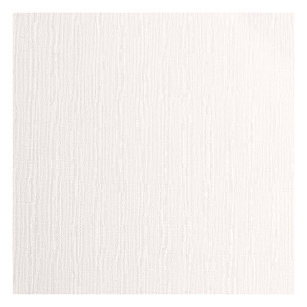 Vaessen Creative Florence Cardstock 12x12" - Canvas Texture / Off White (20 ark)