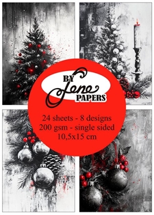 By Lene Paperpad A6 - Shiny Red