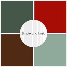 Simple and Basic Design Papers - Cute Christmas (lille)