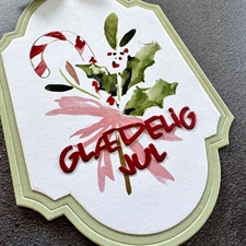 Simple and Basic Die - God Jul / Glædelig Jul