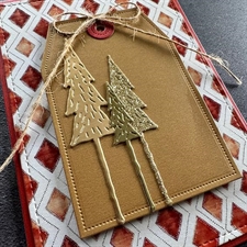 Simple and Basic Die - Small Pine Trees