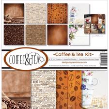 Reminisce Collection Pack 12x12" - Coffee & Tea