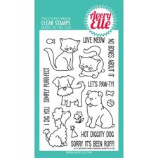 Avery Elle Clear Stamp - More Furry Friends