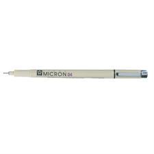 Pigma Micron 04 - 0.4 mm / Sort