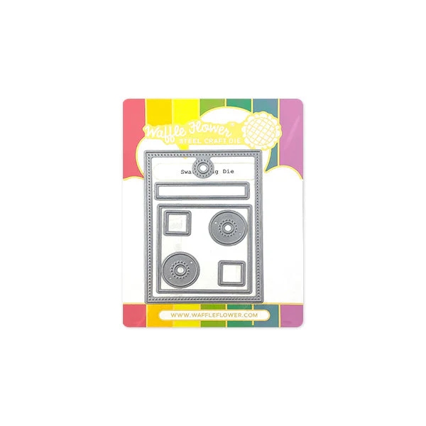 Waffle Flower Die - Swatch Tag Die