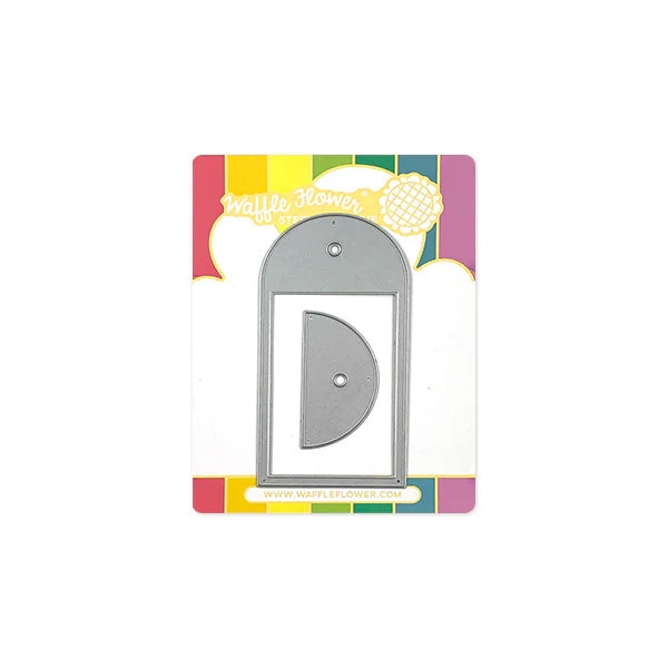 Waffle Flower Die - Combo Swatch Tag Die