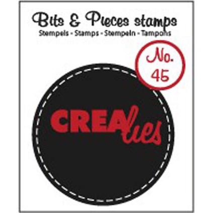 Clearstamp CreaLies - Bits & Pieces 45 (cirkel)