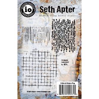 IO Stamps Cling Stamp - Seth Apter / Pattern Play