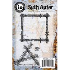 IO Stamps Cling Stamp - Seth Apter / Cross Hatch