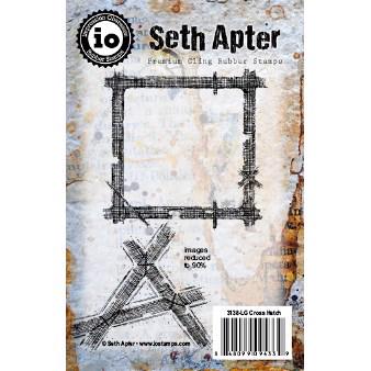 IO Stamps Cling Stamp - Seth Apter / Cross Hatch