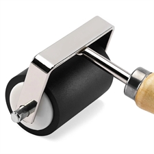 Vaessen Mixed Media Brayer (m. træhåndtag)  - 5 cm (lille)