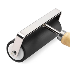 Vaessen Mixed Media Brayer (m. træhåndtag)  - 10 cm (mellem)