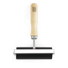 Vaessen Mixed Media Brayer (m. træhåndtag)  - 10 cm (mellem)