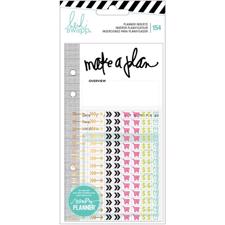 Heidi Swapp Planner System - Planner Inserts With Stickers / Events (154 Piece)