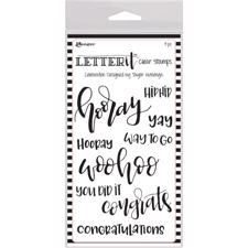 Ranger Letter It - Clear Stamps / Celebrate