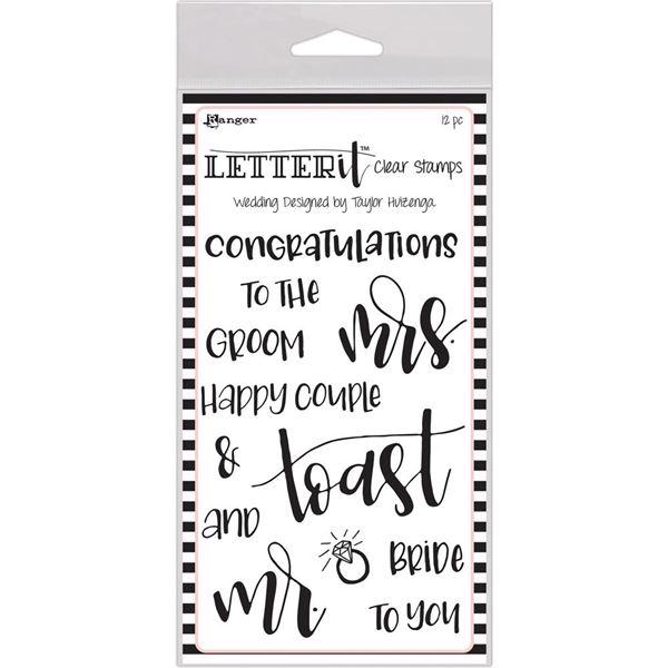 Ranger Letter It - Clear Stamps / Wedding