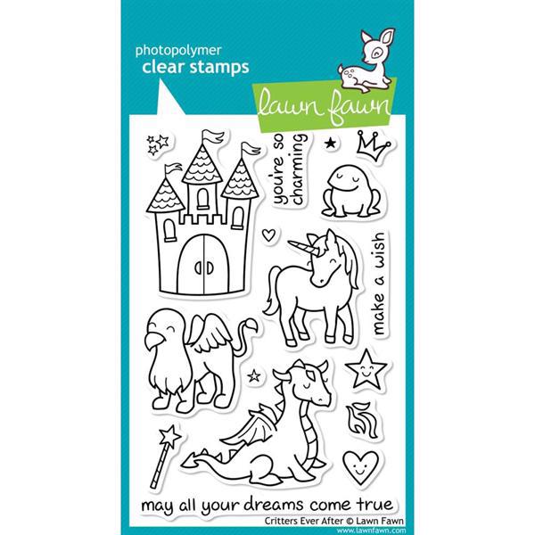 Lawn Fawn Clear Stamp Set - Critters Ever After