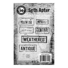 IO Stamps Cling Stamp - Seth Apter / Mislabeled