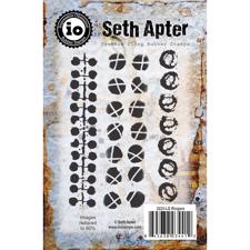 IO Stamps Cling Stamp - Seth Apter / Ringers