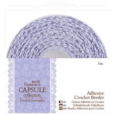 Papermania Crochet Adhesive Border - French Lavender