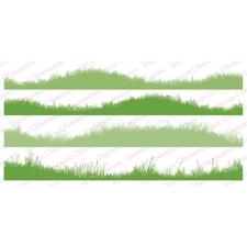 IO Stamps Cling Stamp - Wavy Grass Duos