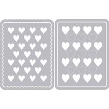 Sizzix Thinlits - Hearts Journaling Cards