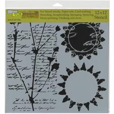 Crafter's Workshop Template 12x12" - Journal Musings 