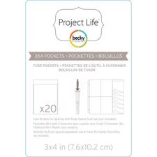 Fuse Photo Sleeves - Project Life / 3x4"