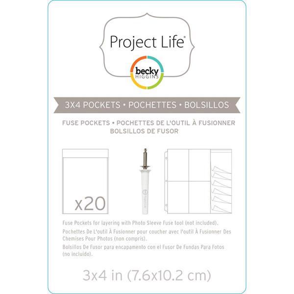 Fuse Photo Sleeves - Project Life / 4x6
