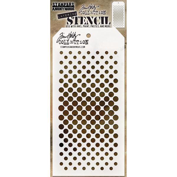 Tim Holtz Layered Stencil - Gradient Dots