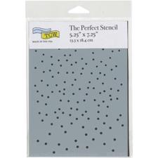 Crafter's Workshop Perfect Stencil - Ombre Dots
