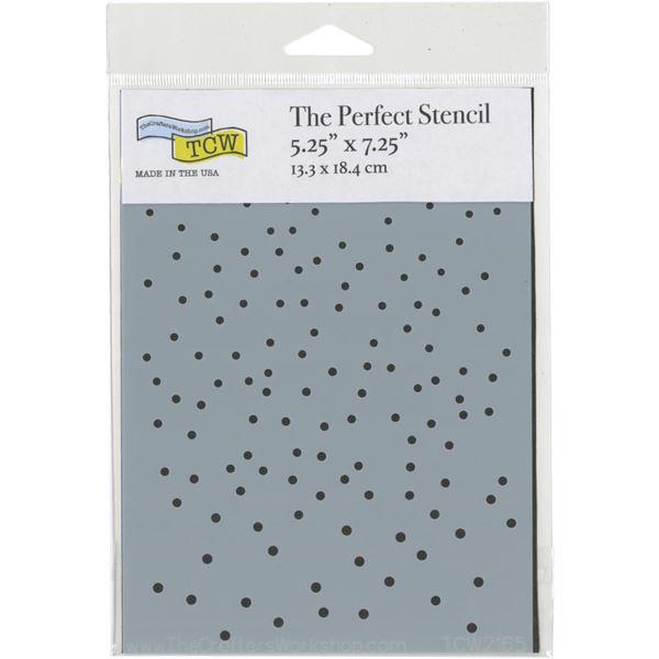 Crafter\'s Workshop Perfect Stencil - Ombre Dots