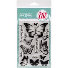 Avery Elle Clear Stamp - Butterflies