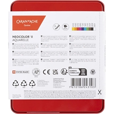 NeoColor II - Akvarel Voksfarver 10 stk. 