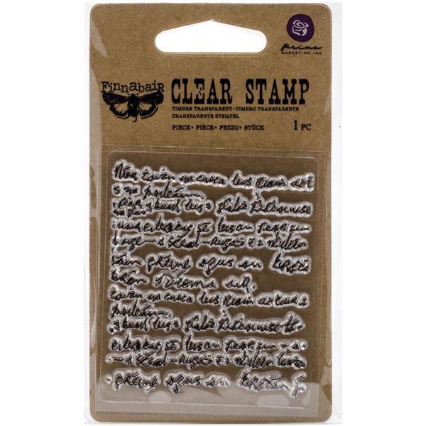 Prima / Finnabarir Clear Stamp - Messy