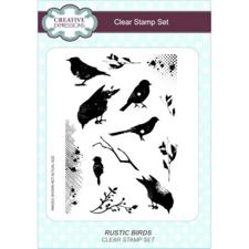 Creative Expressions  Clear Stamp Ste - Rustic Birds