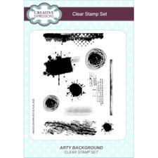Creative Expressions  Clear Stamp Ste - Arty Background