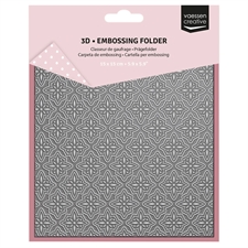 Vaessen Creative 3D Embossing Folder - Christmas Stars