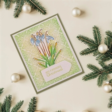 Vaessen Creative 3D Embossing Folder - Christmas Stars