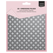 Vaessen Creative 3D Embossing Folder - Graphic Stars