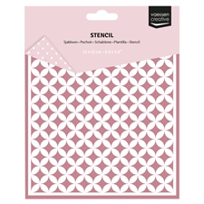 Vaessen Creative Stencil 15x15 cm - Graphic Stars